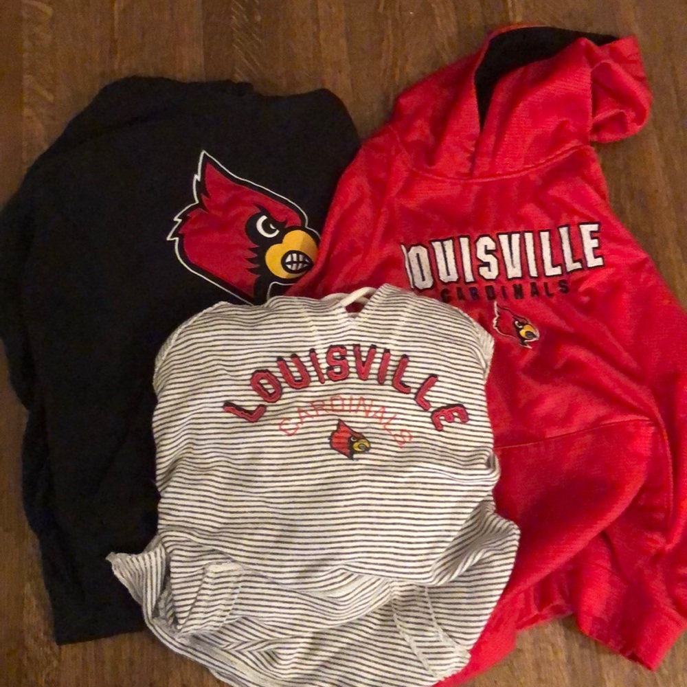 Louisville Cardinals Family Hoodie Bundle